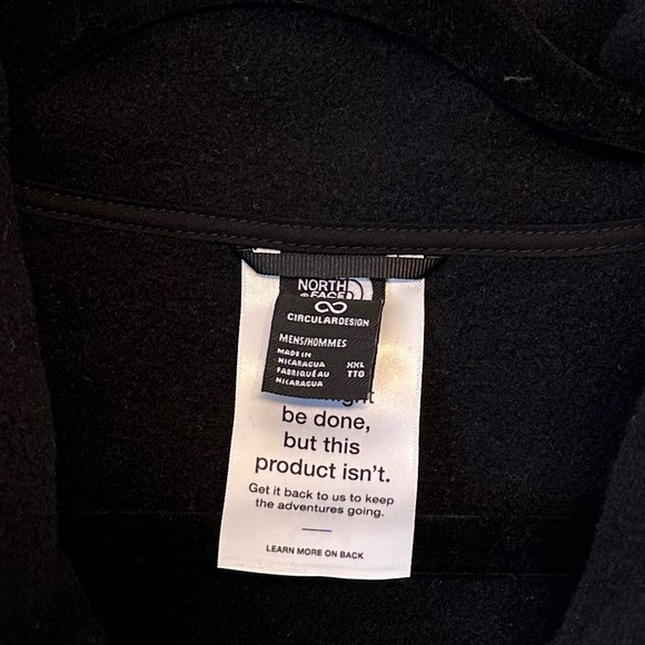 THE NORTH FACE ALPINE POLARTEC 200 FULL ZIP FLEECE JACKET MEN'S XXL TNF BLACK - Picture 6 of 10